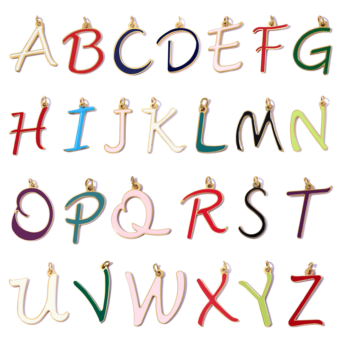 3pcs/Lot Stainless Steel Ename - Women Accessories Name In English recensione e prezzo