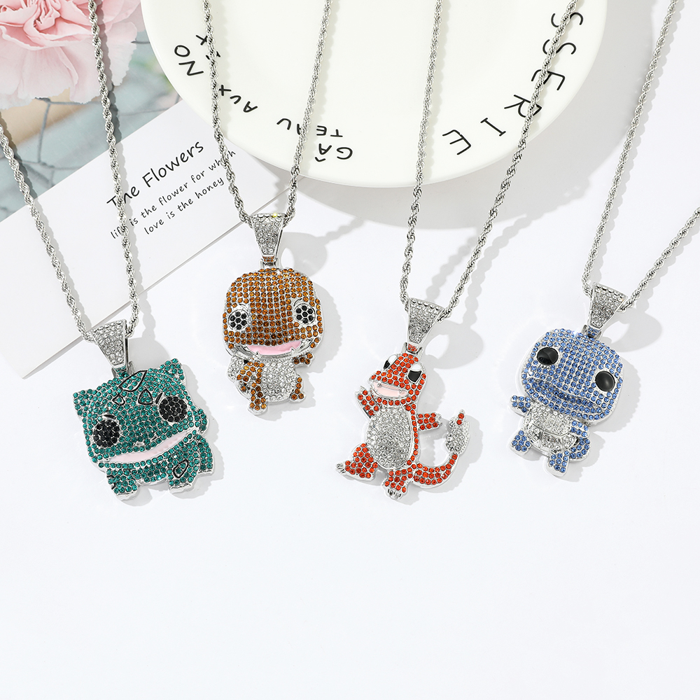 Diamond Studded Squirtle Neckl - Women'S Accessories Jewelry recensione e prezzo