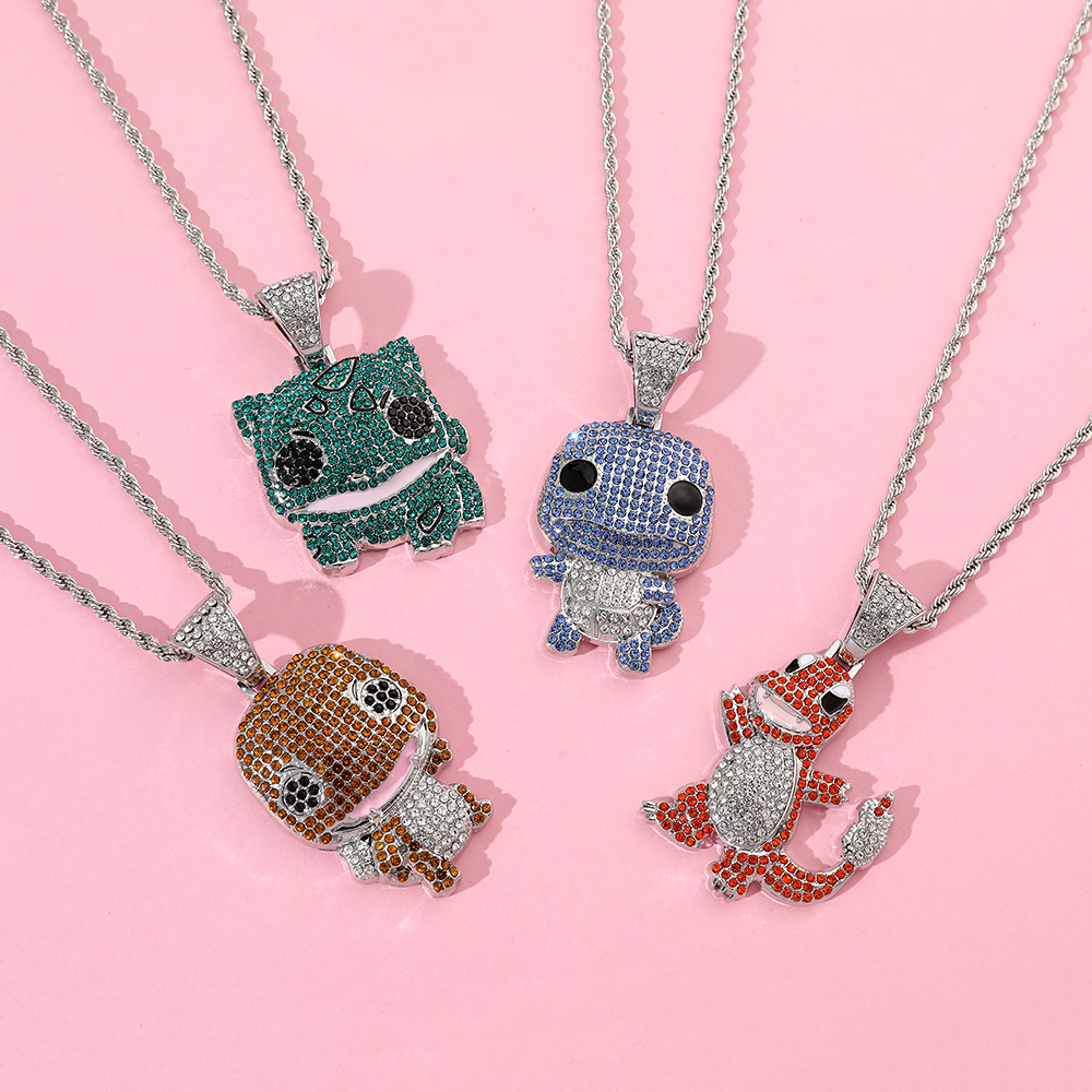Diamond Studded Squirtle Neckl - Women'S Accessories Jewelry recensione e prezzo
