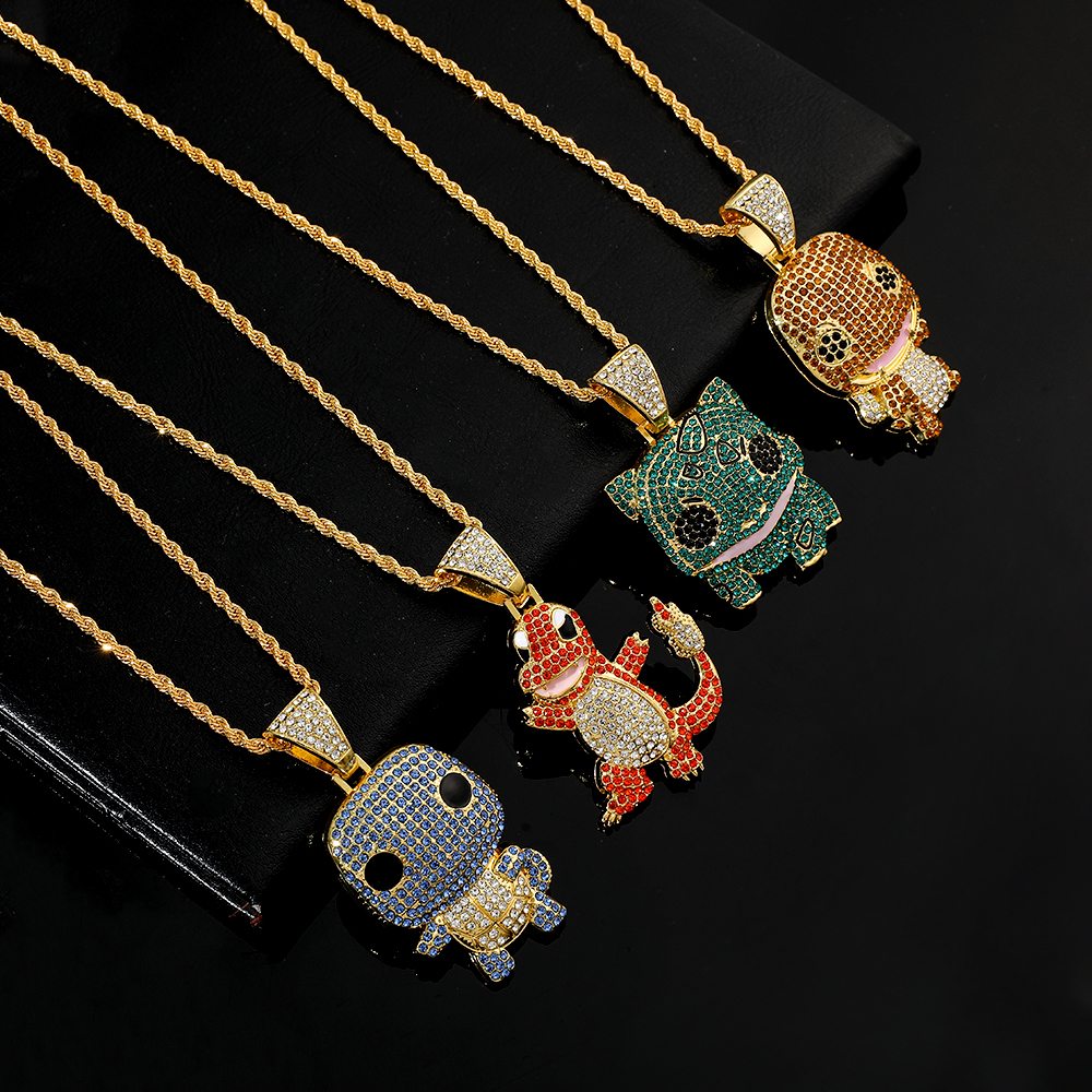 Diamond Studded Squirtle Neckl - Women'S Accessories Jewelry recensione e prezzo