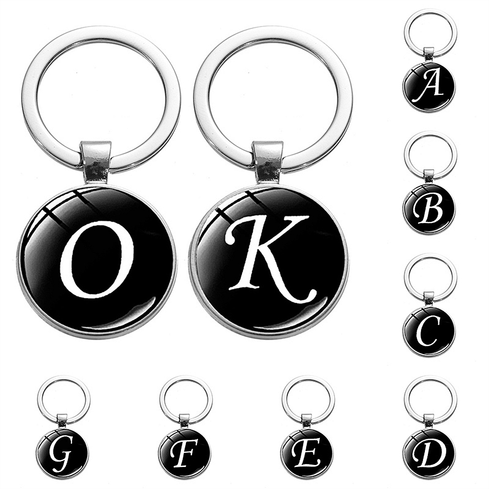 A-Z Initial Name Keychain For  - Women Accessories Name In English recensione e prezzo