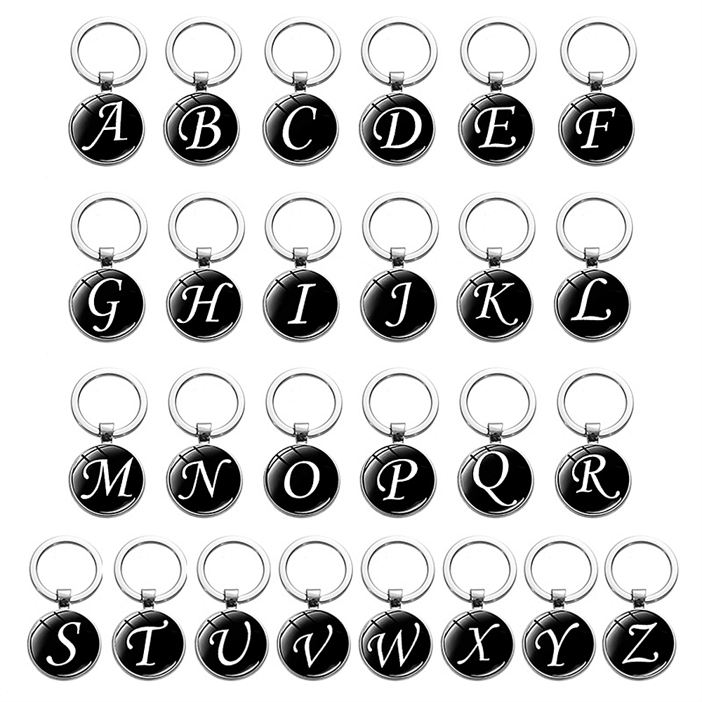 A-Z Initial Name Keychain For  - Women Accessories Name In English recensione e prezzo
