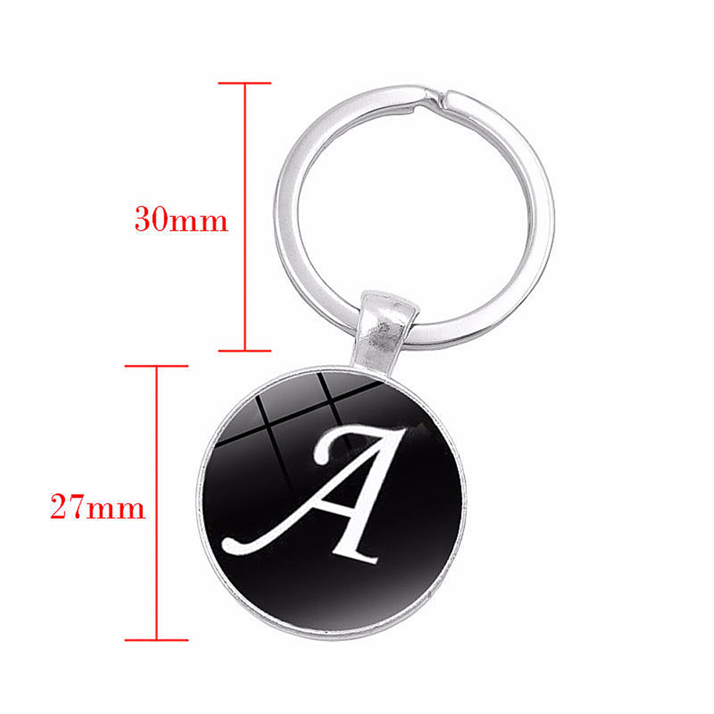 A-Z Initial Name Keychain For  - Women Accessories Name In English recensione e prezzo