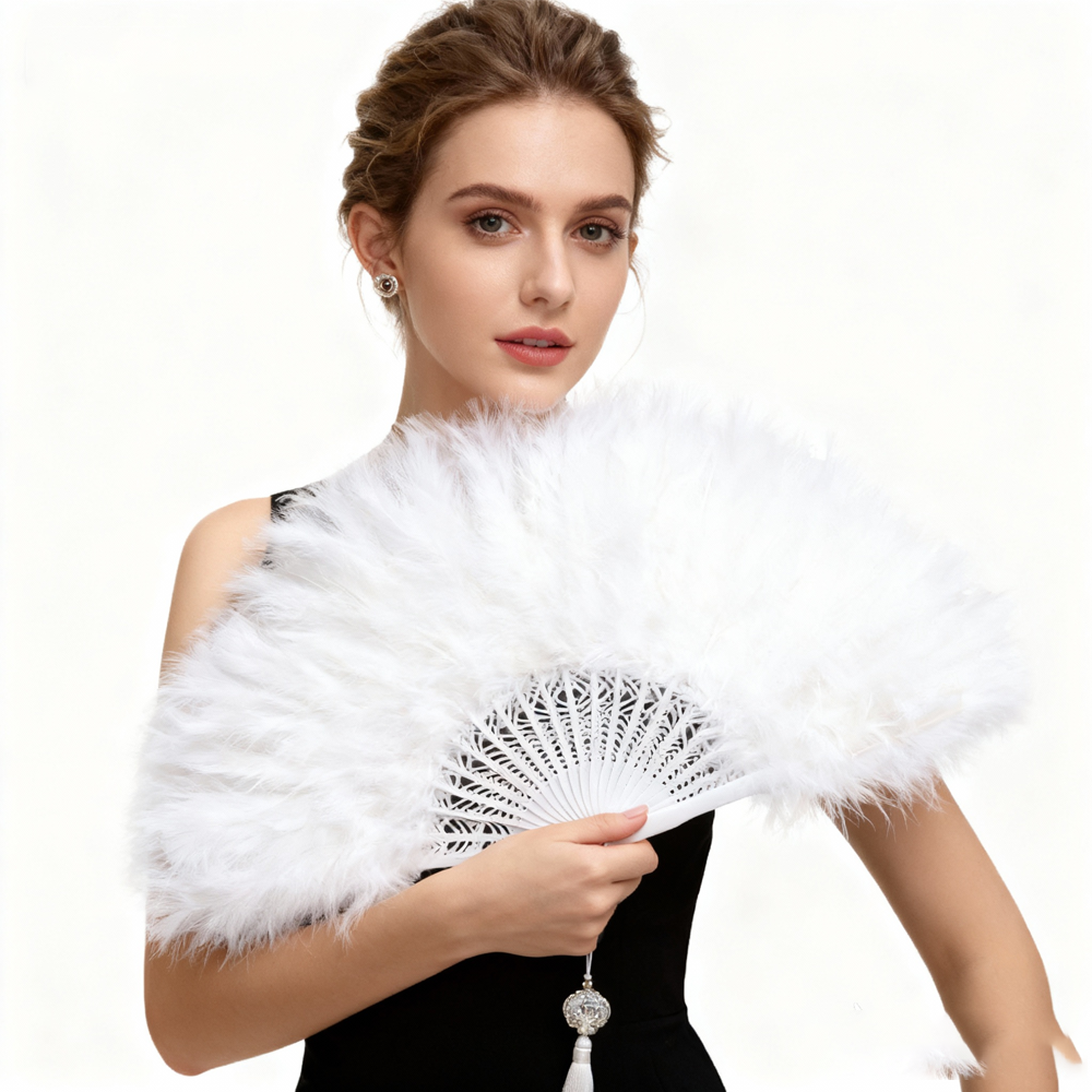 PESENAR  1920s Style White Fea - Women'S Accessories In The 1920S recensione e prezzo