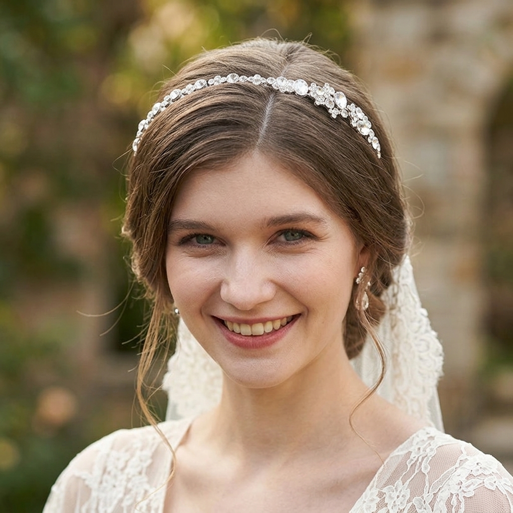 Alloy Rhinestone Crown Headban - Women'S Hair Accessories Wedding recensione e prezzo