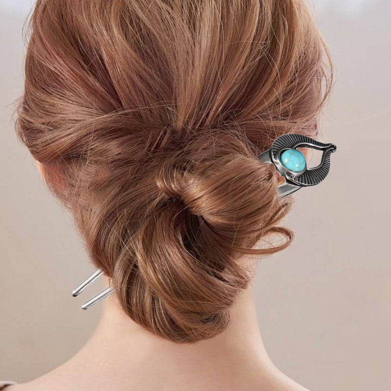 Egypt Turquoise U Shape Hair F - Women'S Formal Accessories recensione e prezzo