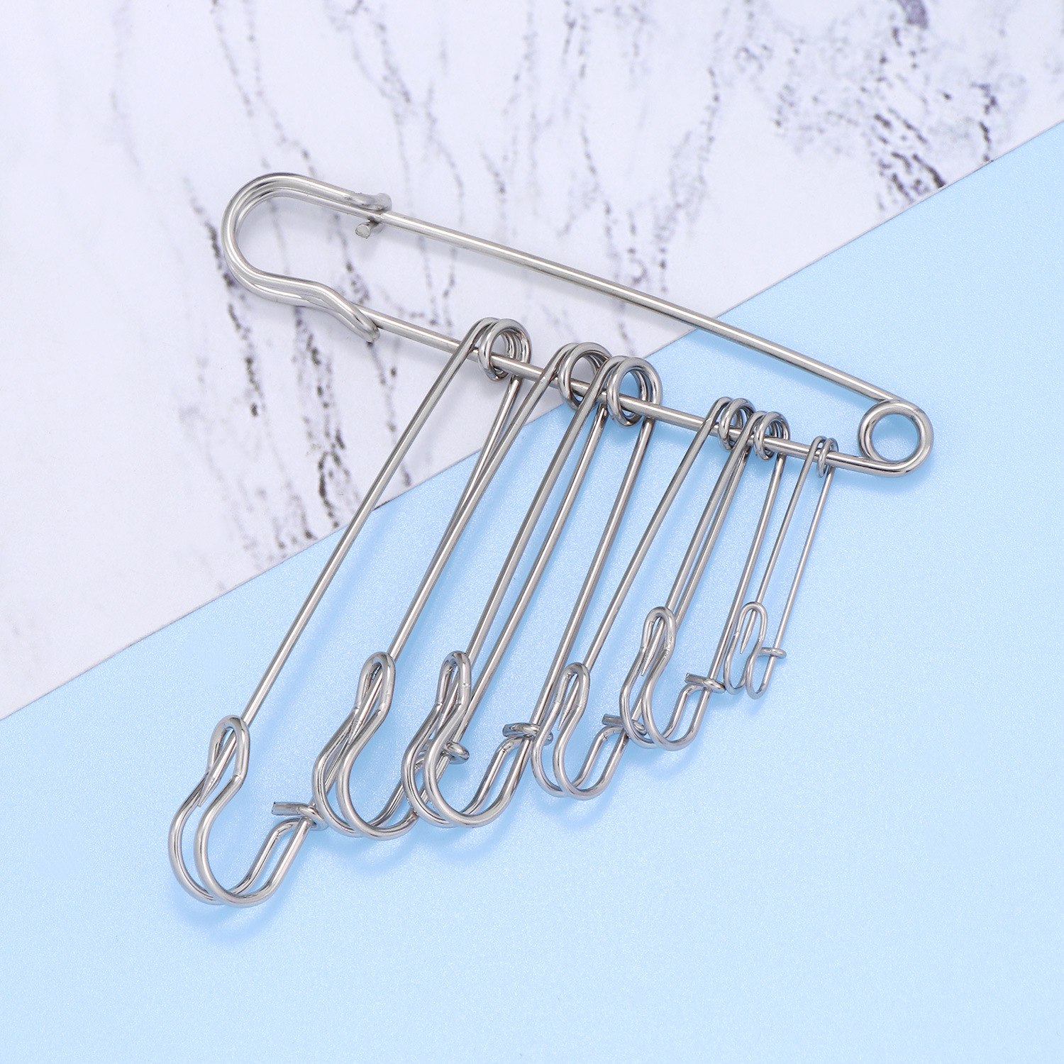 20Pcs 50mm Metal Safety Pins S - Brooch Pin Gold recensione e prezzo
