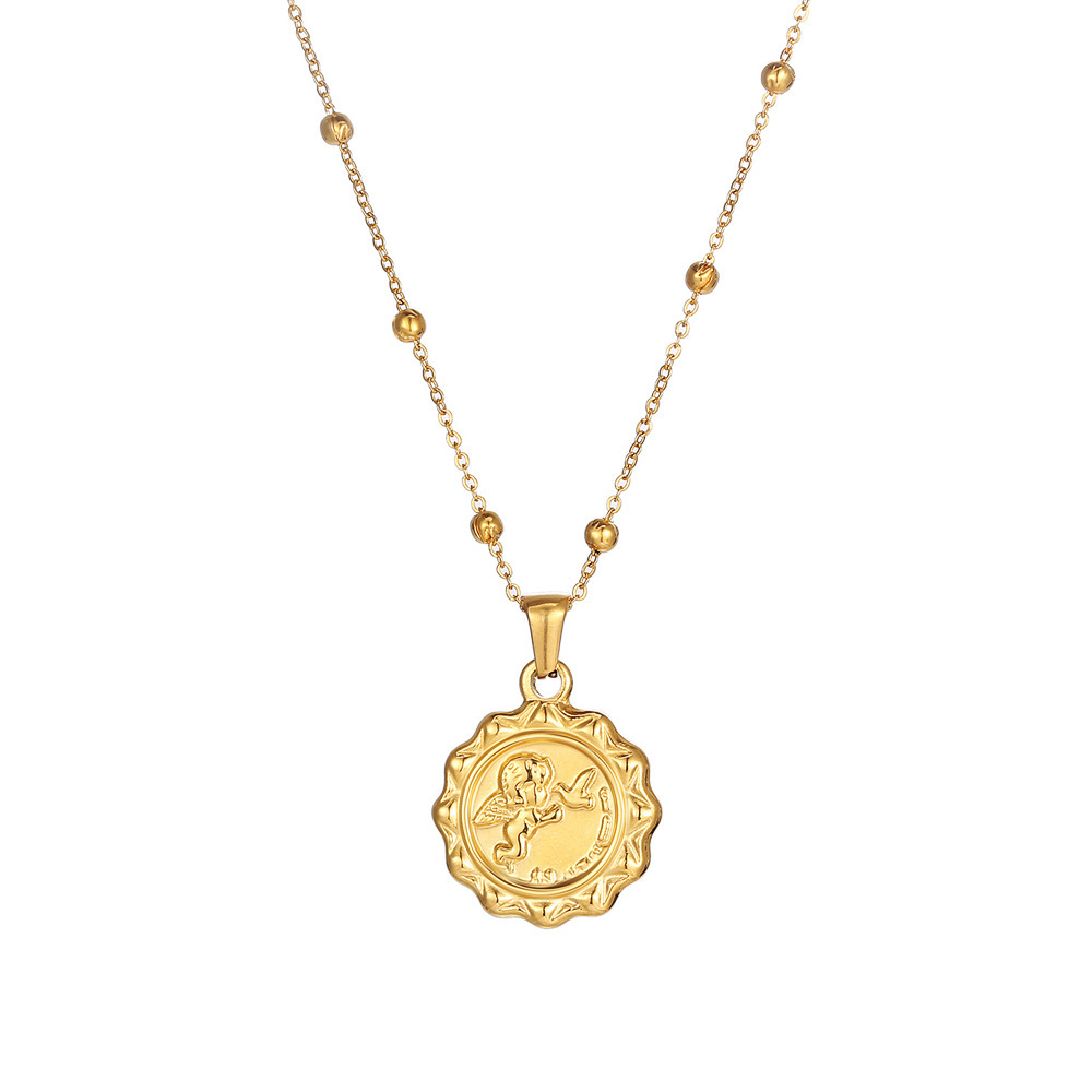 Women Delicate The Angel Cupid - Coin Necklace Delicate recensione e prezzo