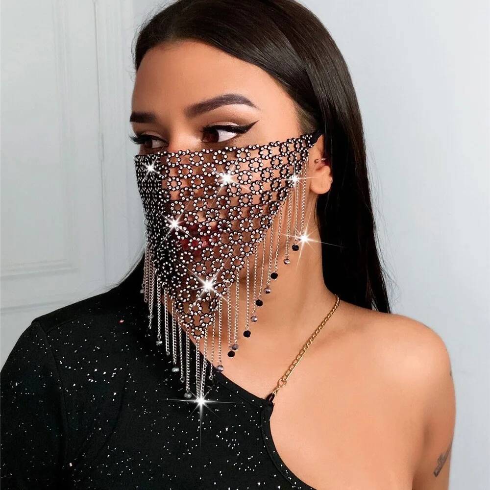 Women New Tassel Veil Masks He - Women'S Accessories Jewelry recensione e prezzo