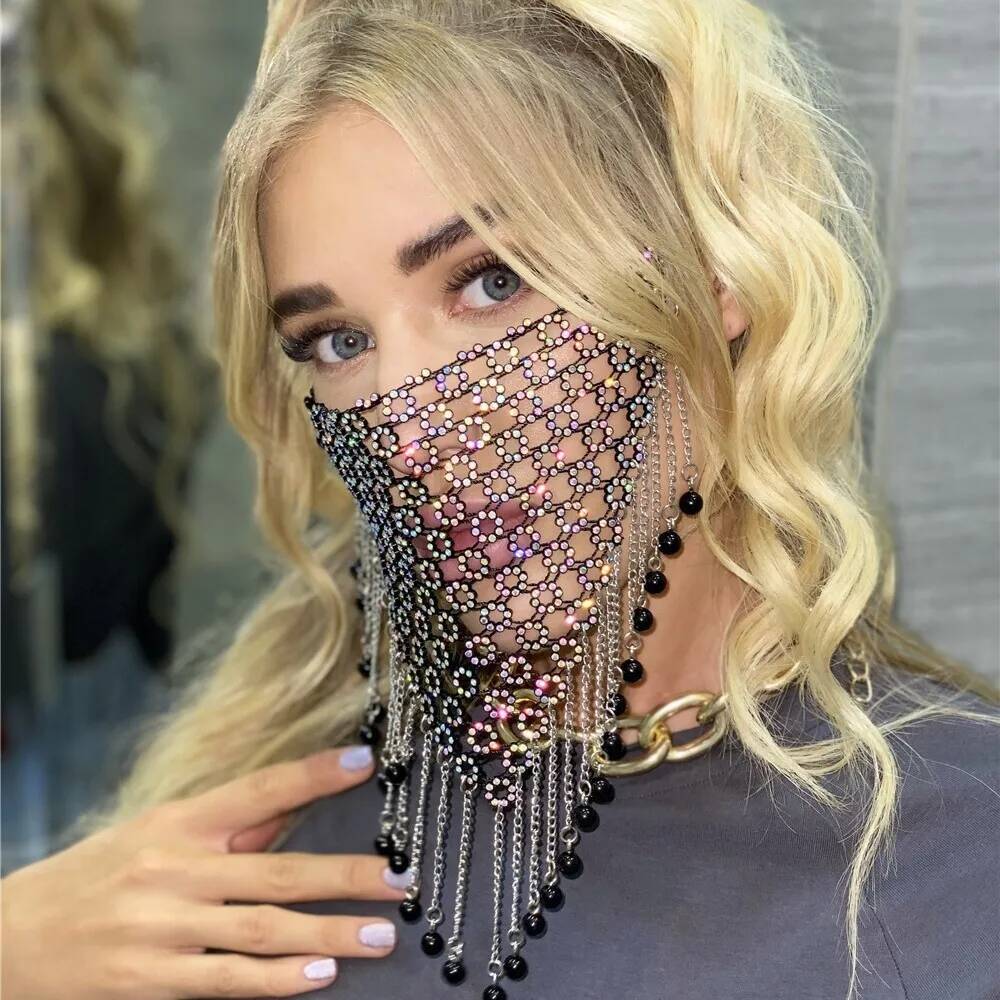 Women New Tassel Veil Masks He - Women'S Accessories Jewelry recensione e prezzo