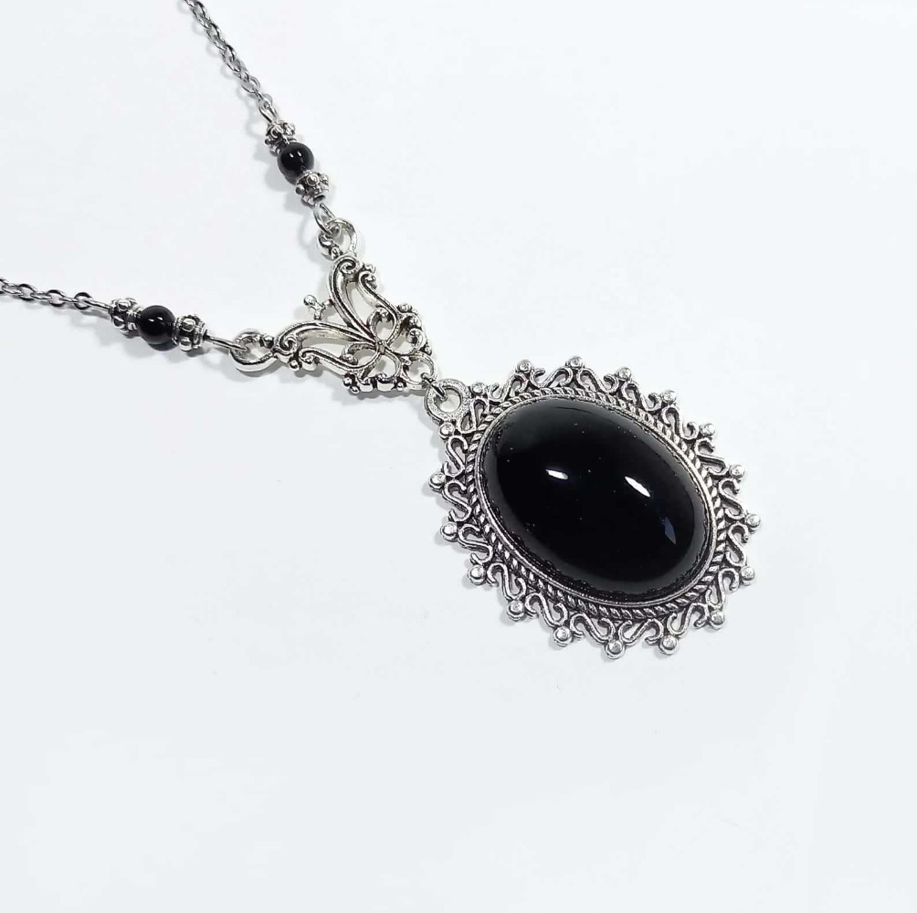 Victorian Gothic Silver Color  - Women'S Victorian Accessories recensione e prezzo