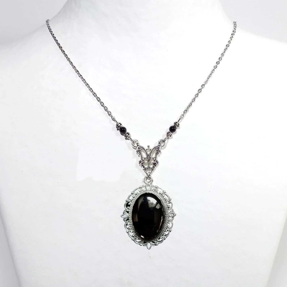Victorian Gothic Silver Color  - Women'S Victorian Accessories recensione e prezzo