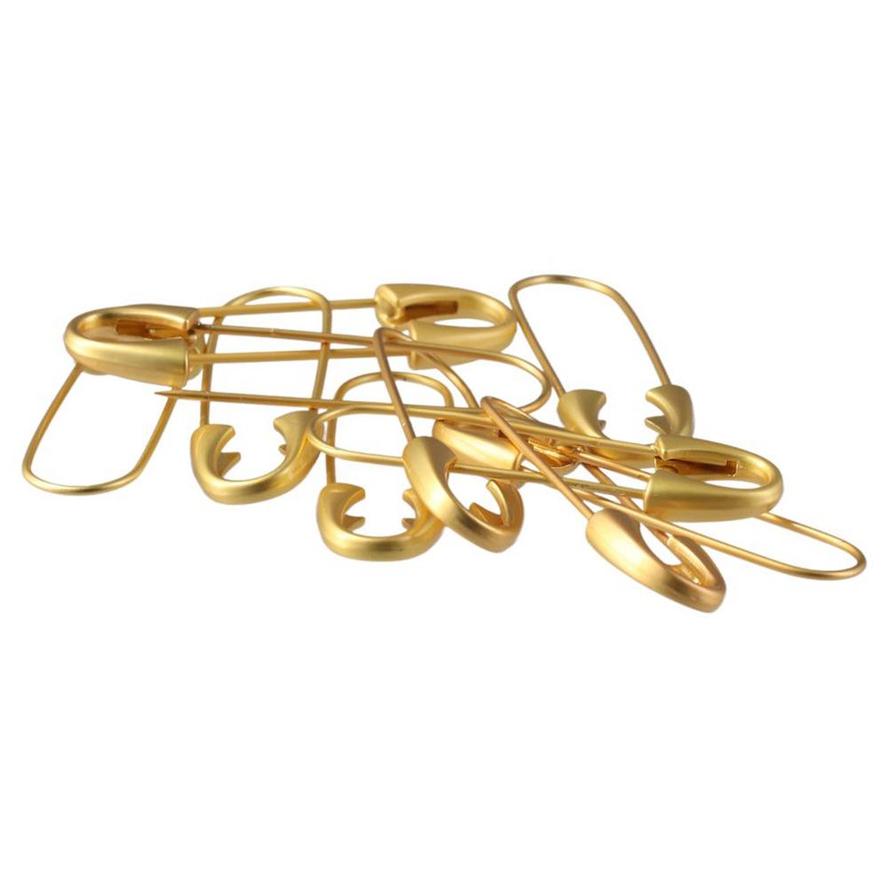 10Pcs DIY Metal Gold Brooches  - Brooch Pin Gold recensione e prezzo