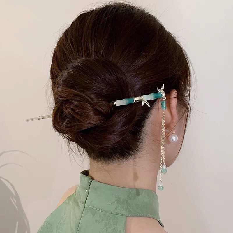 1pc Elegant Chinese Style Gree - Women'S Accessories Designer recensione e prezzo