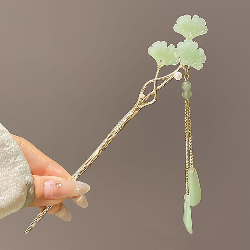 1pc Elegant Chinese Style Gree - Women'S Accessories Designer recensione e prezzo