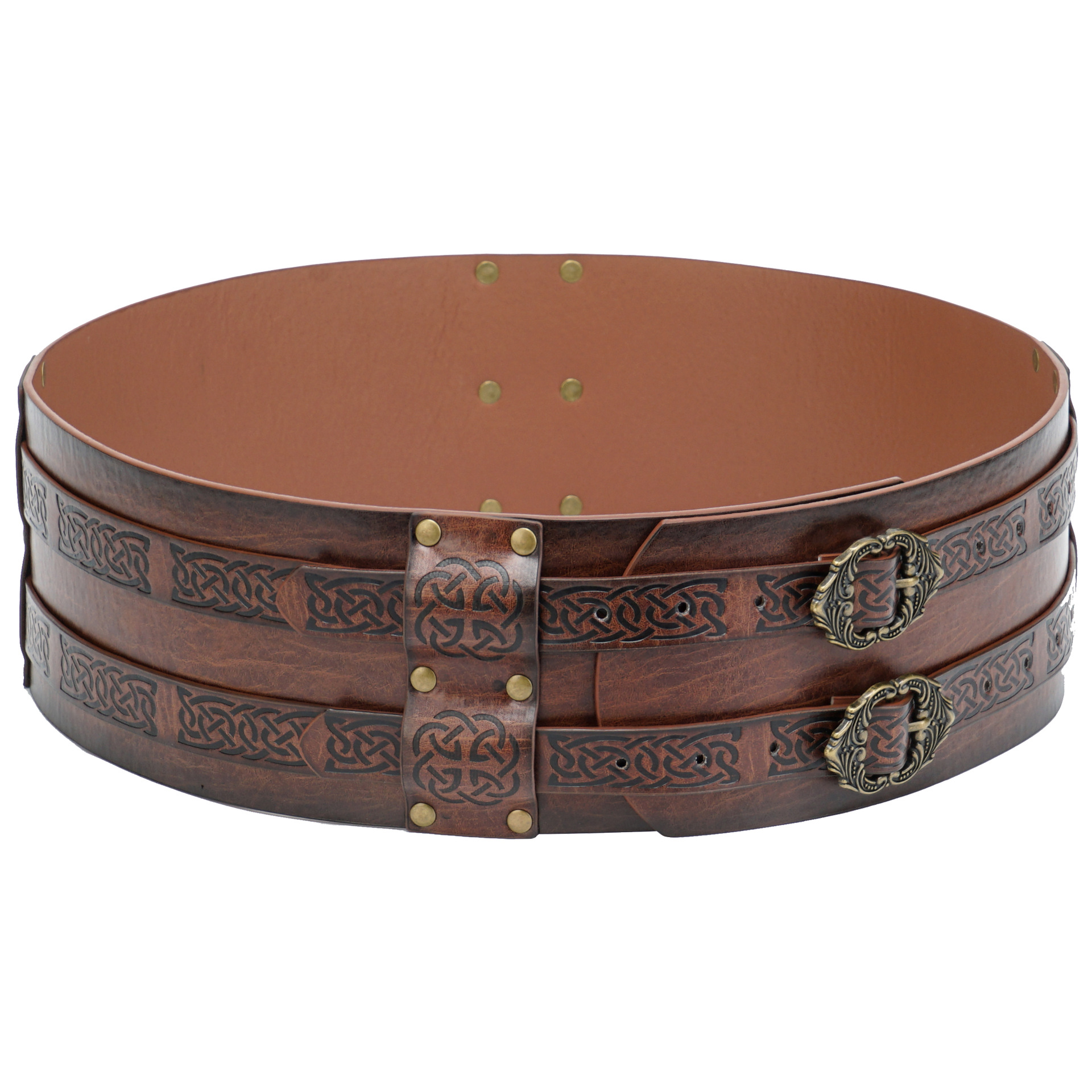 Men Women Runic Leather Belt D - Women'S Viking Accessories recensione e prezzo