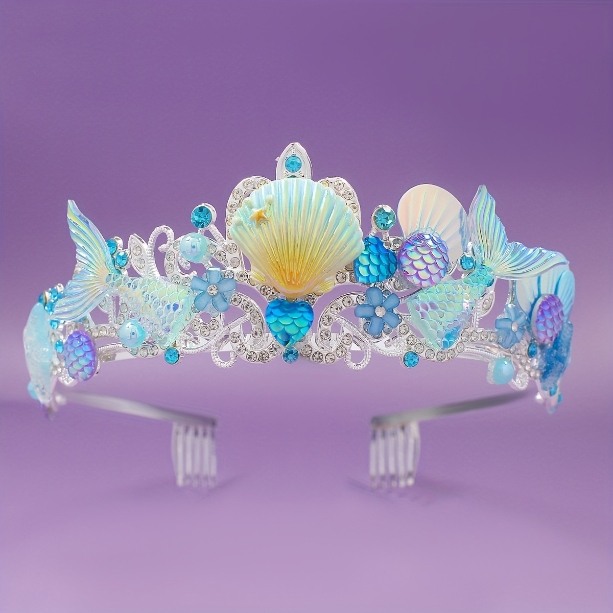2025 New Mermaid Hair Comb Cro - Women'S Accessories Jewelry recensione e prezzo