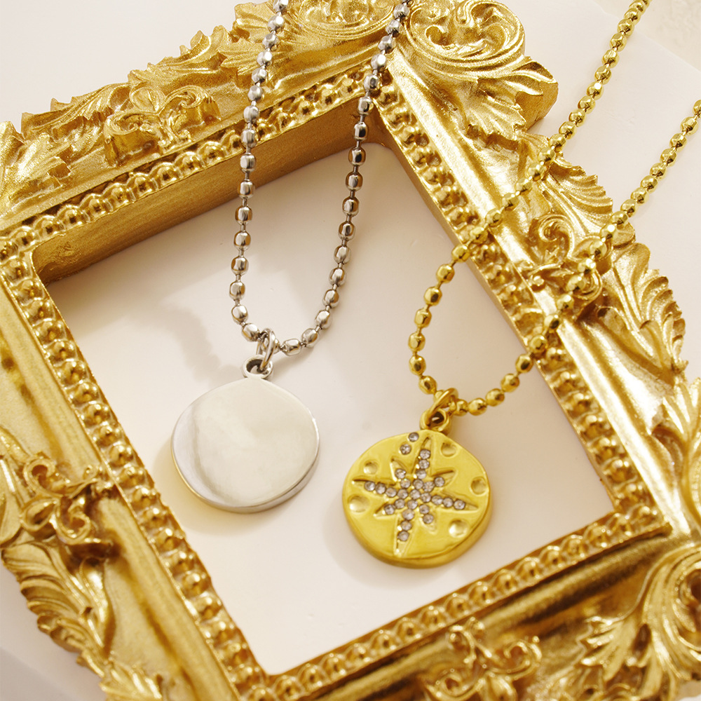 Stainless Steel Women Delicate - Coin Necklace Delicate recensione e prezzo